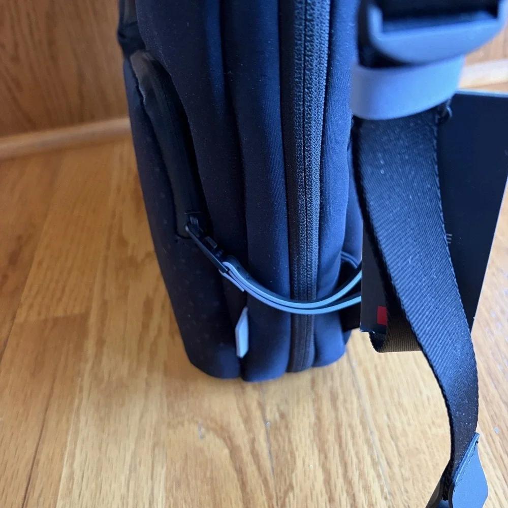 TUMI Devoe‎ Minna Hobo Backpack Ink Blue Convertible Laptop Bag 144803-3466 NWT